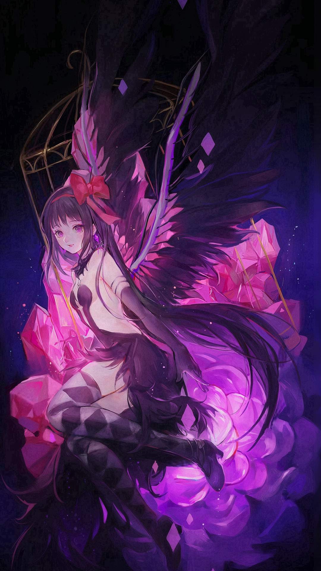 性感唯美动漫美女手机壁纸图片