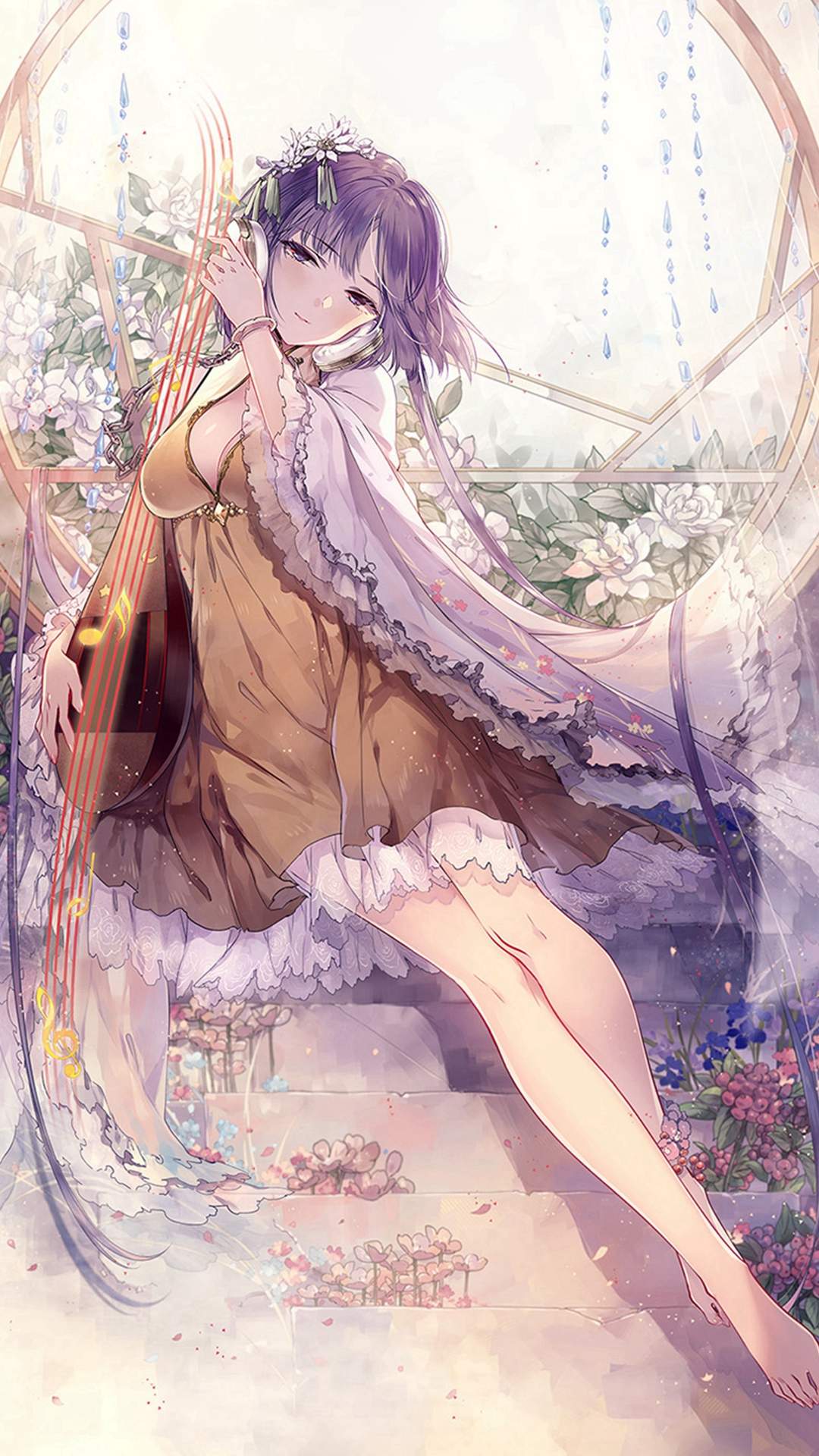 清纯可爱动漫美女手机壁纸图片