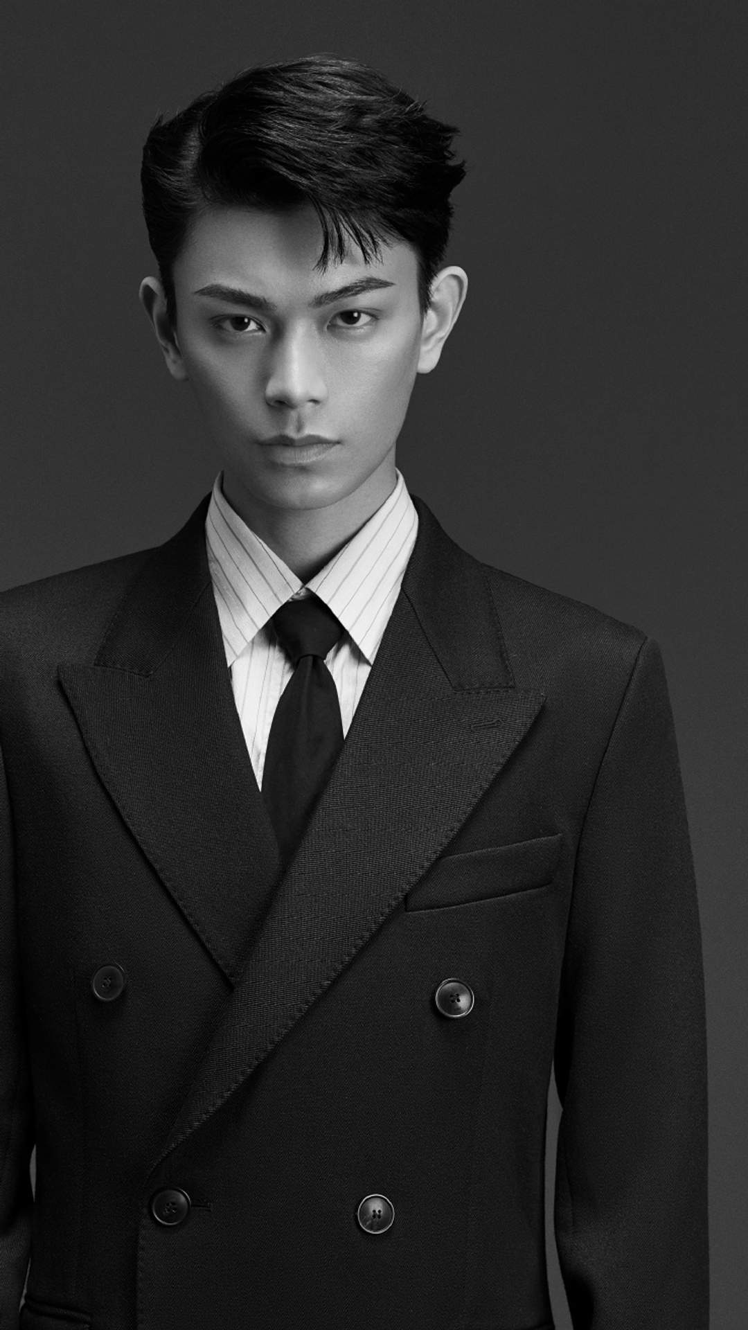 高清男明星丁禹兮时尚帅气高清写真手机壁纸​​​​图片