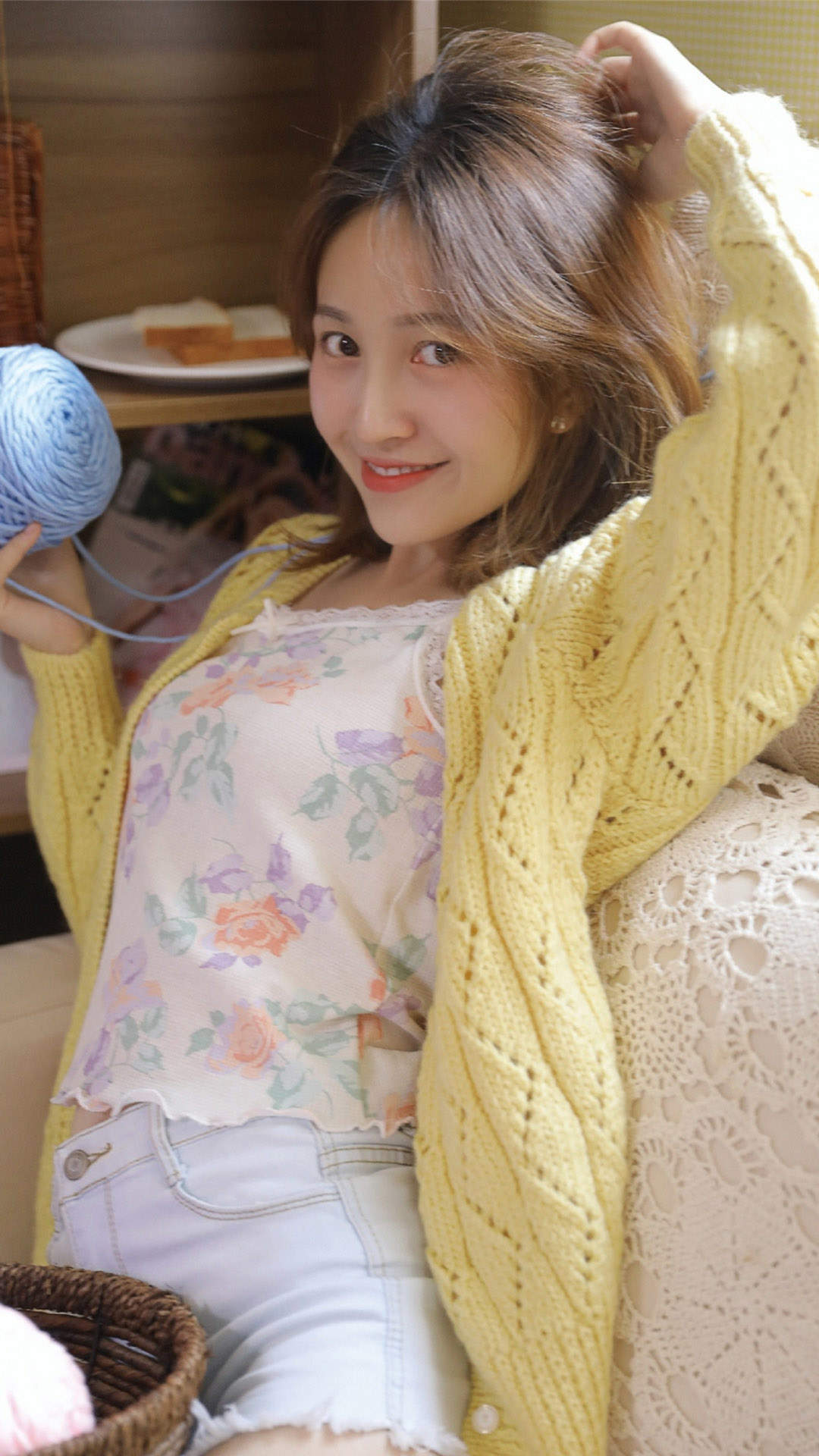 清纯可爱动漫美女手机壁纸图片