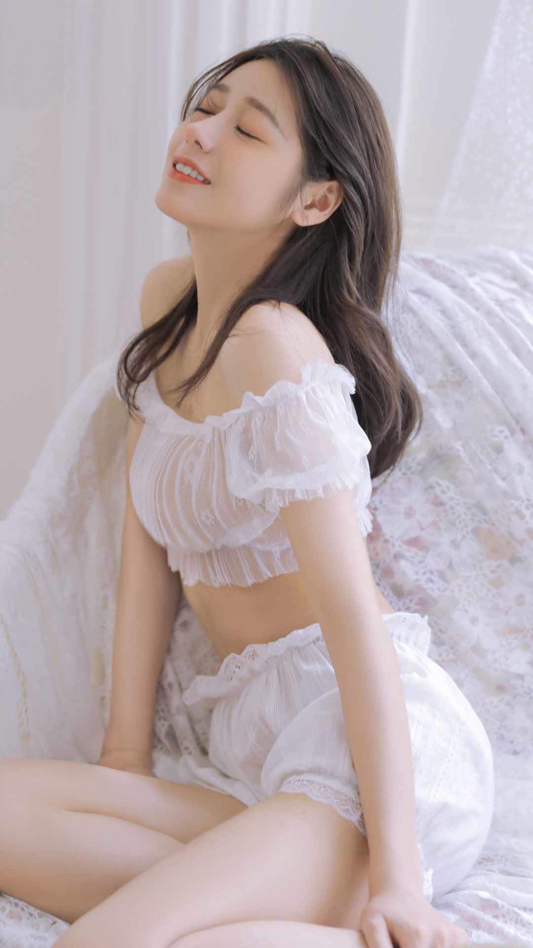 清纯可爱动漫美女手机壁纸图片