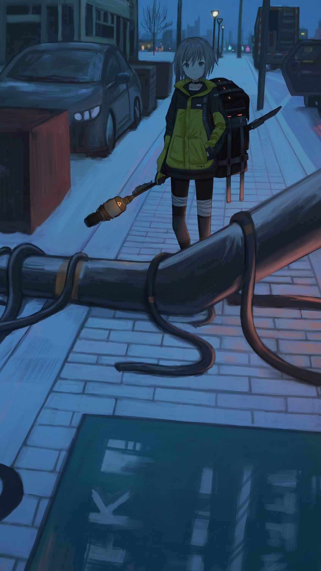 唯美动漫少女头像图片图片