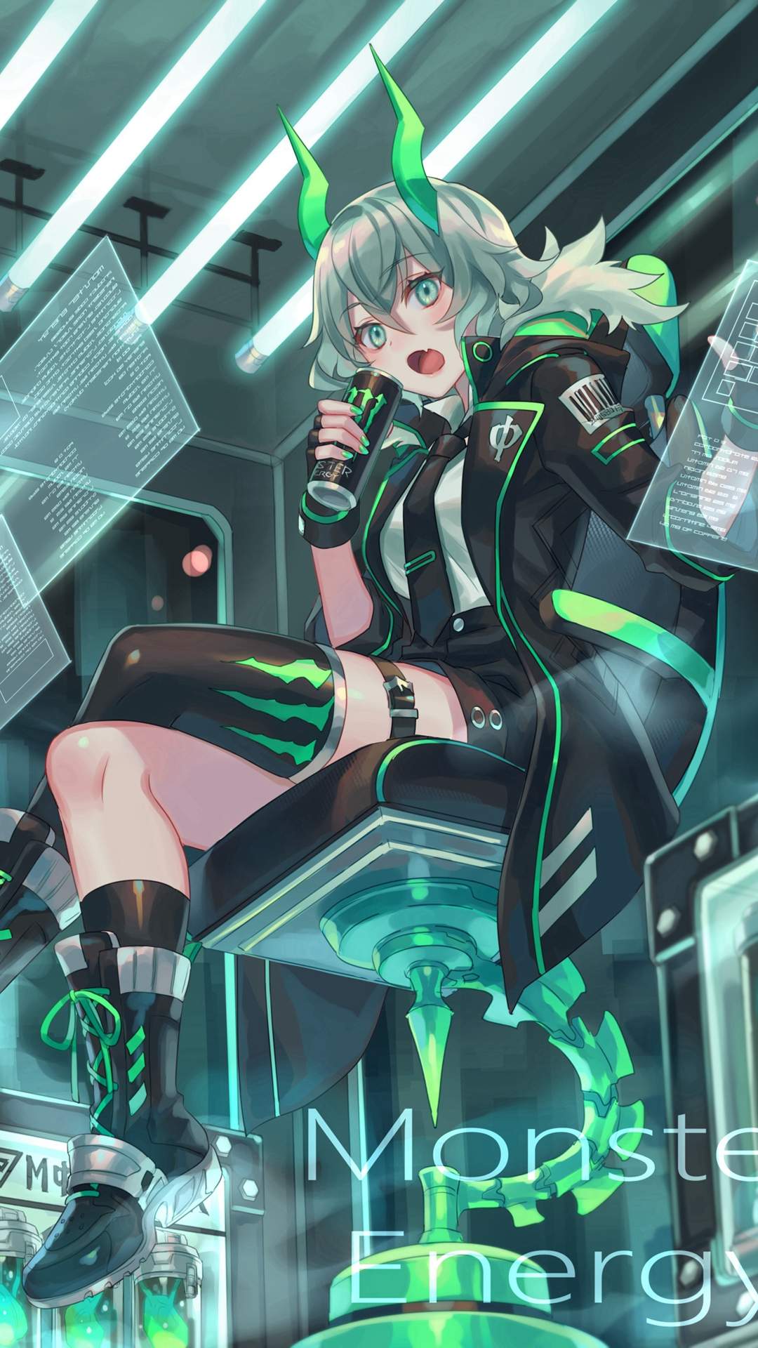 清纯可爱动漫美女手机壁纸图片