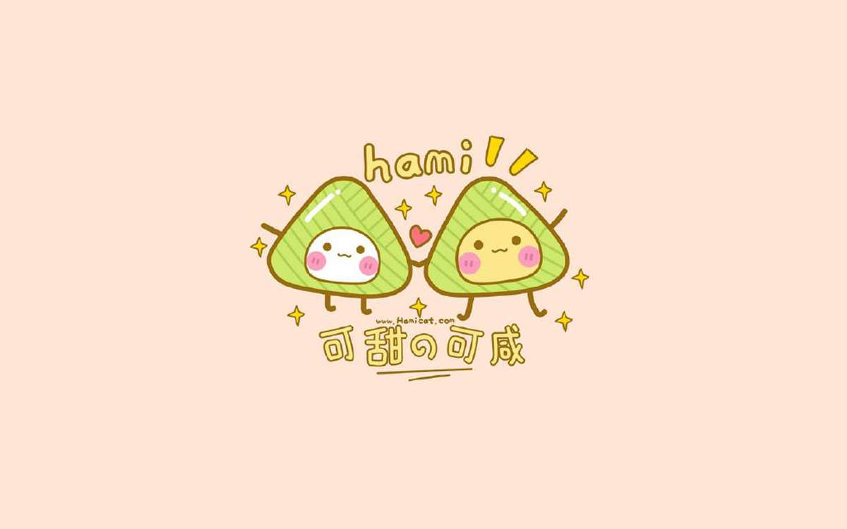 端午节创意高清可爱卡通图片桌面壁纸下载图片