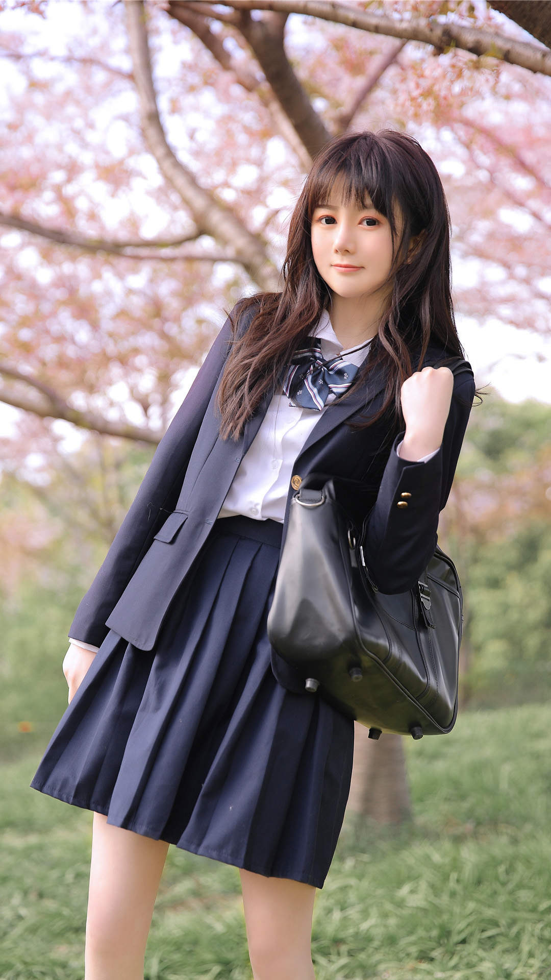 清纯可爱动漫美女手机壁纸图片