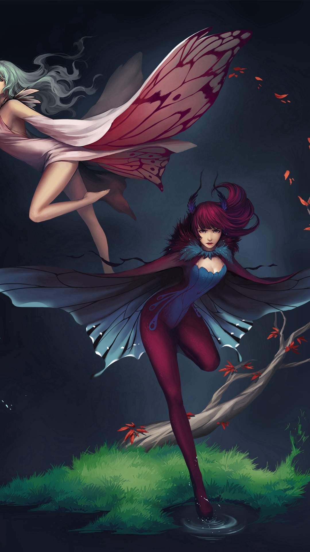清纯可爱动漫美女手机壁纸图片
