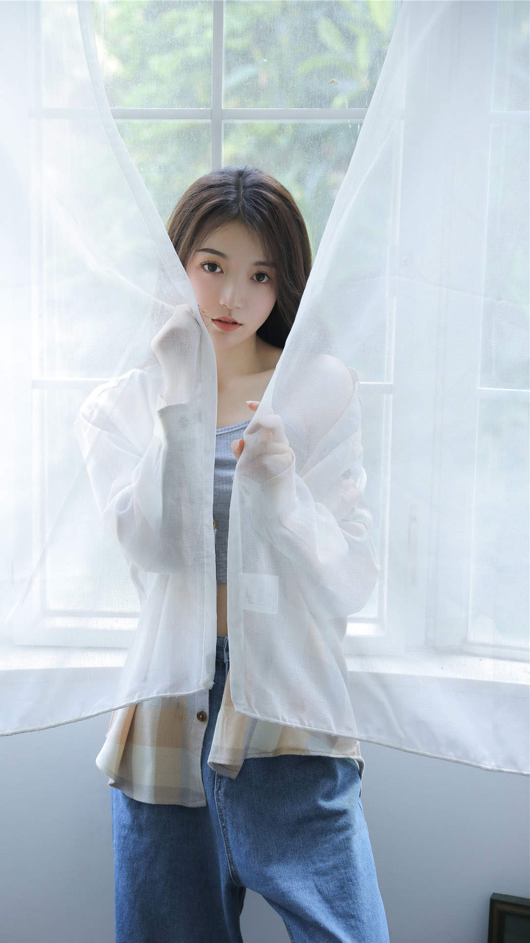 清纯可爱动漫美女手机壁纸图片