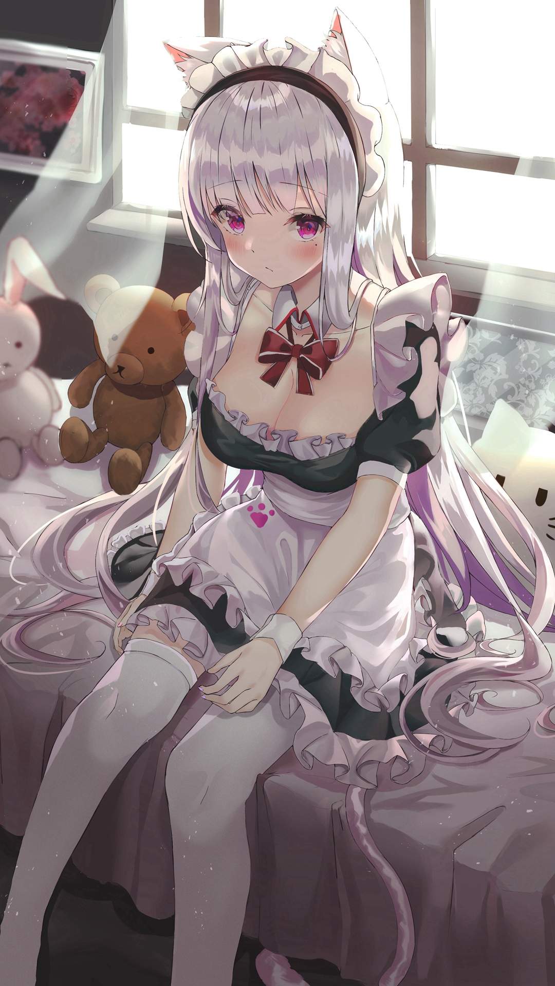 清纯可爱动漫美女手机壁纸图片