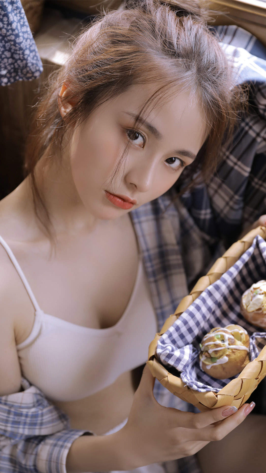 清纯可爱动漫美女手机壁纸图片