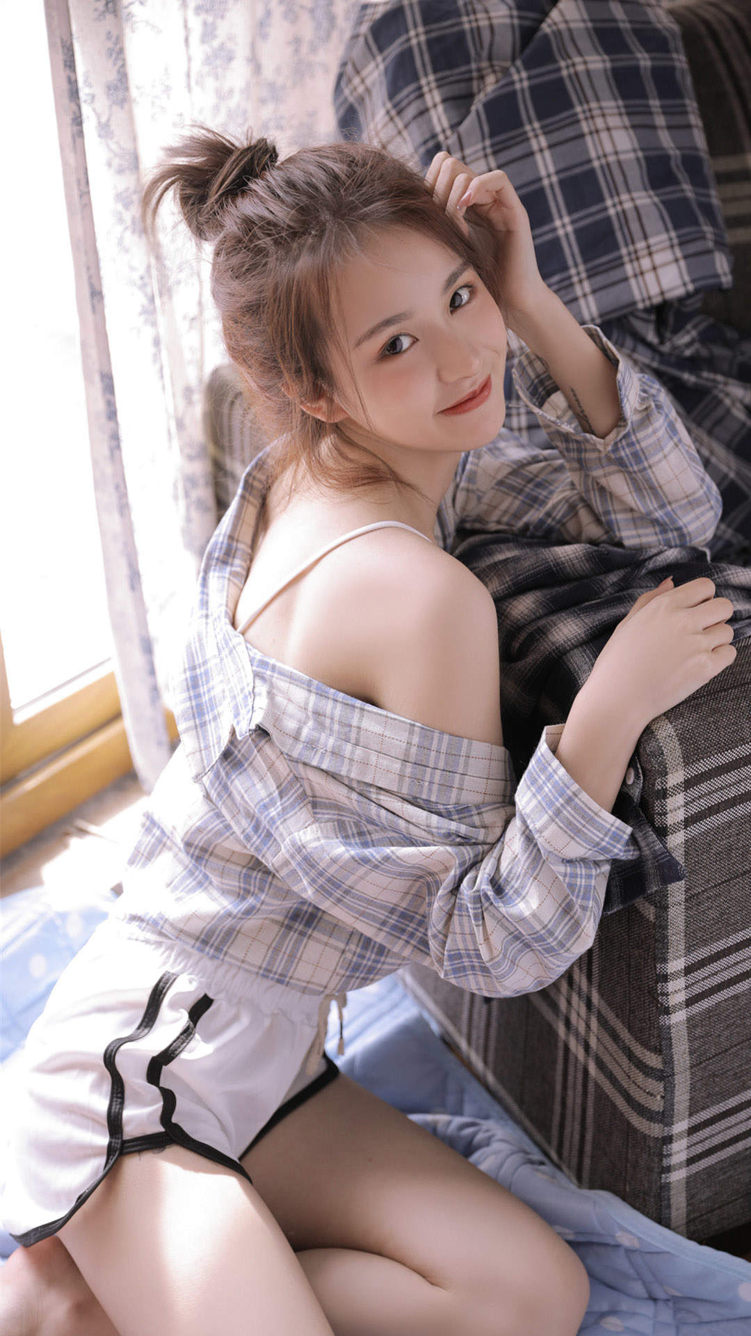 清纯可爱动漫美女手机壁纸图片