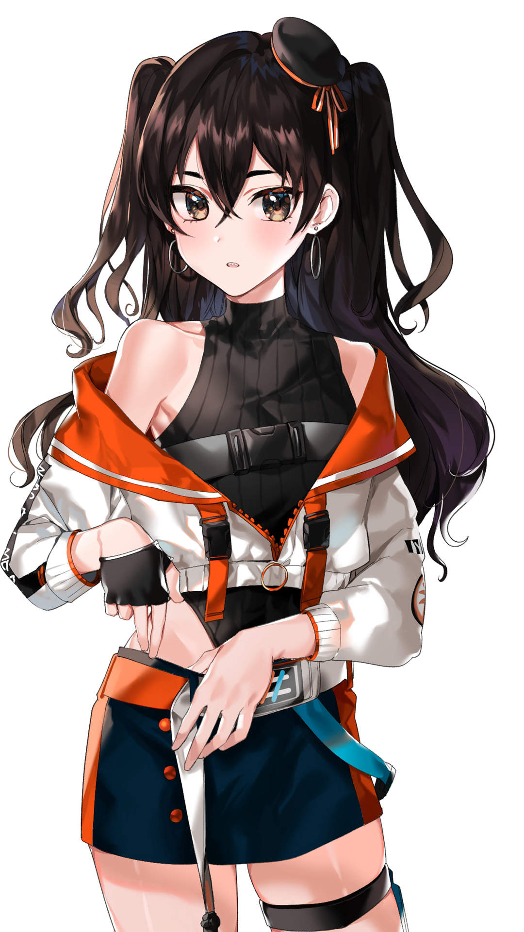 性感诱人的动漫美女手机壁纸图片