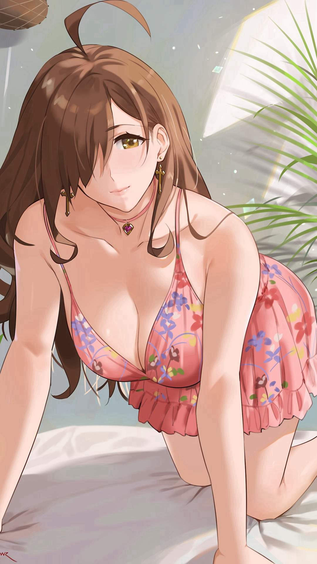清纯可爱动漫美女手机壁纸图片