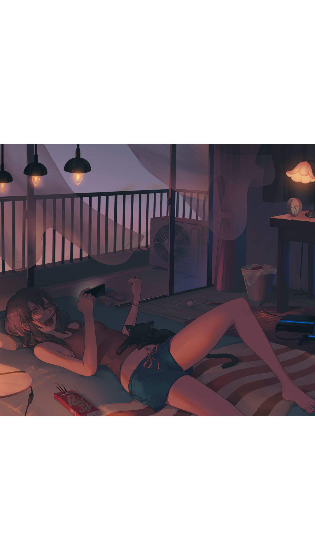唯美动漫少女头像图片图片