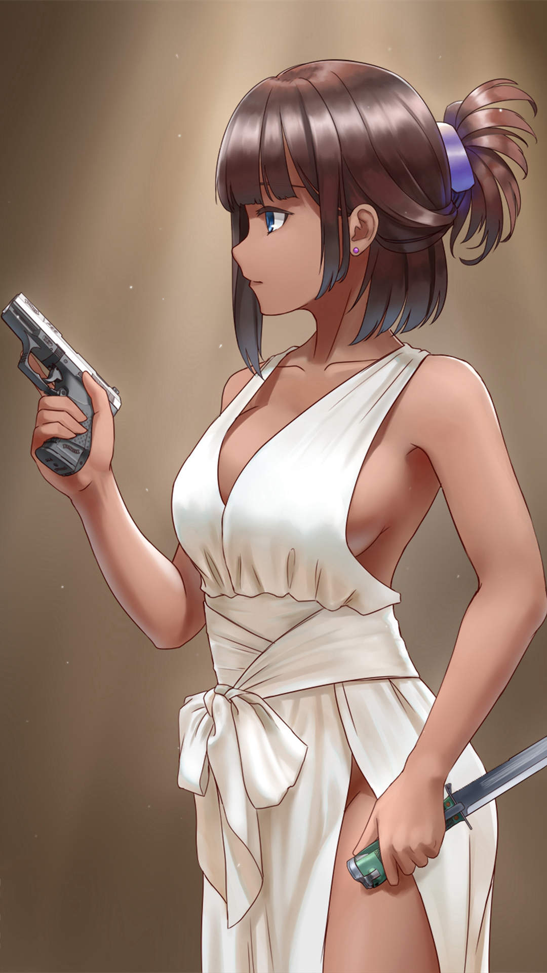 性感动漫美女手机壁纸图片