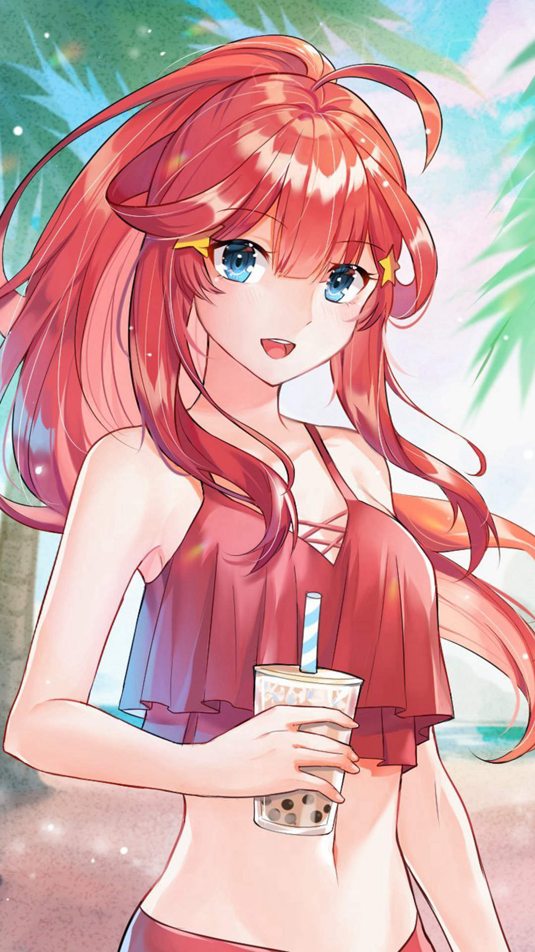 清纯可爱动漫美女手机壁纸图片