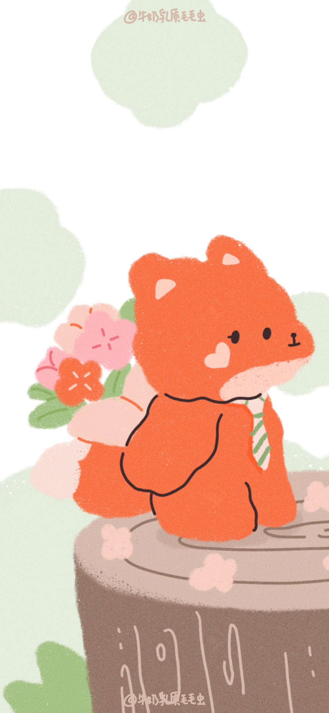 少女心平铺可爱壁纸 第一辑图片