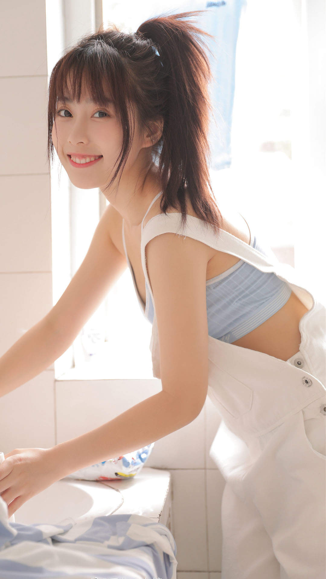 清纯可爱动漫美女手机壁纸图片