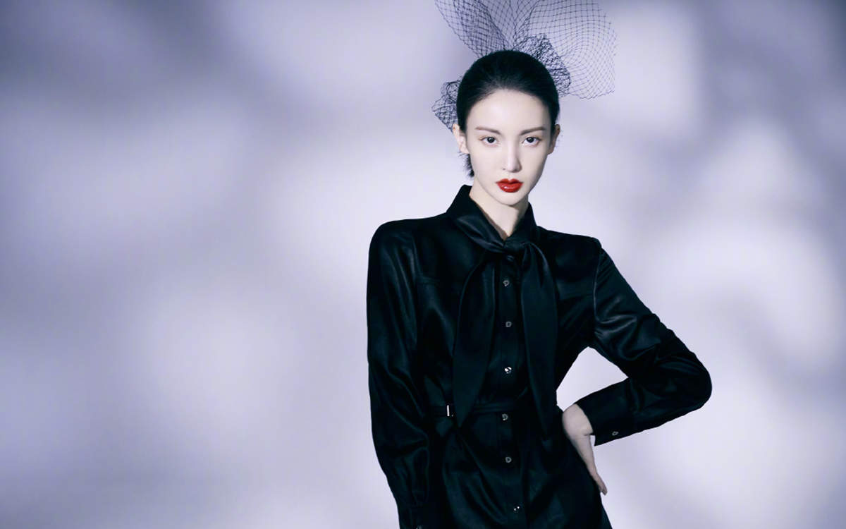 中国大陆山东济南女演员平面模特金晨时尚美艳写真高清手机壁纸图片