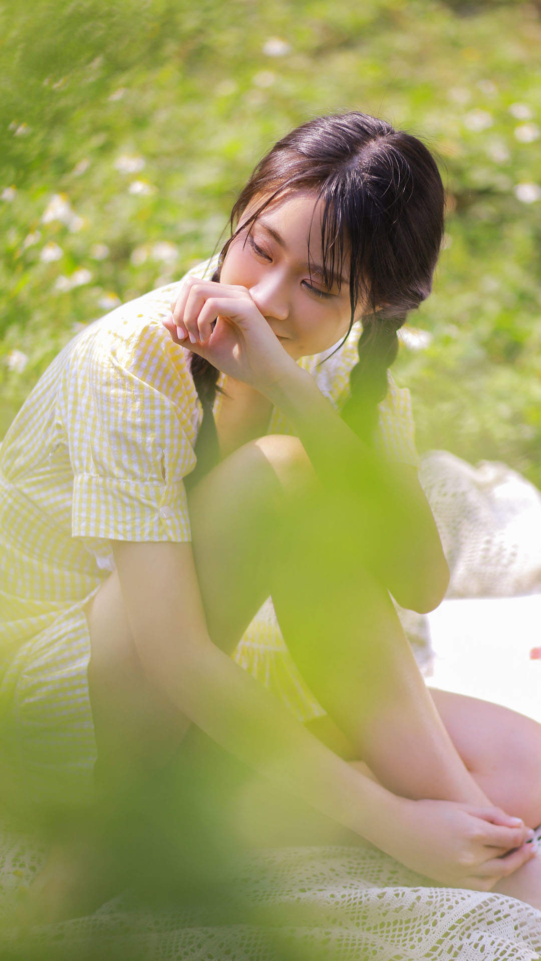 清纯可爱动漫美女手机壁纸图片