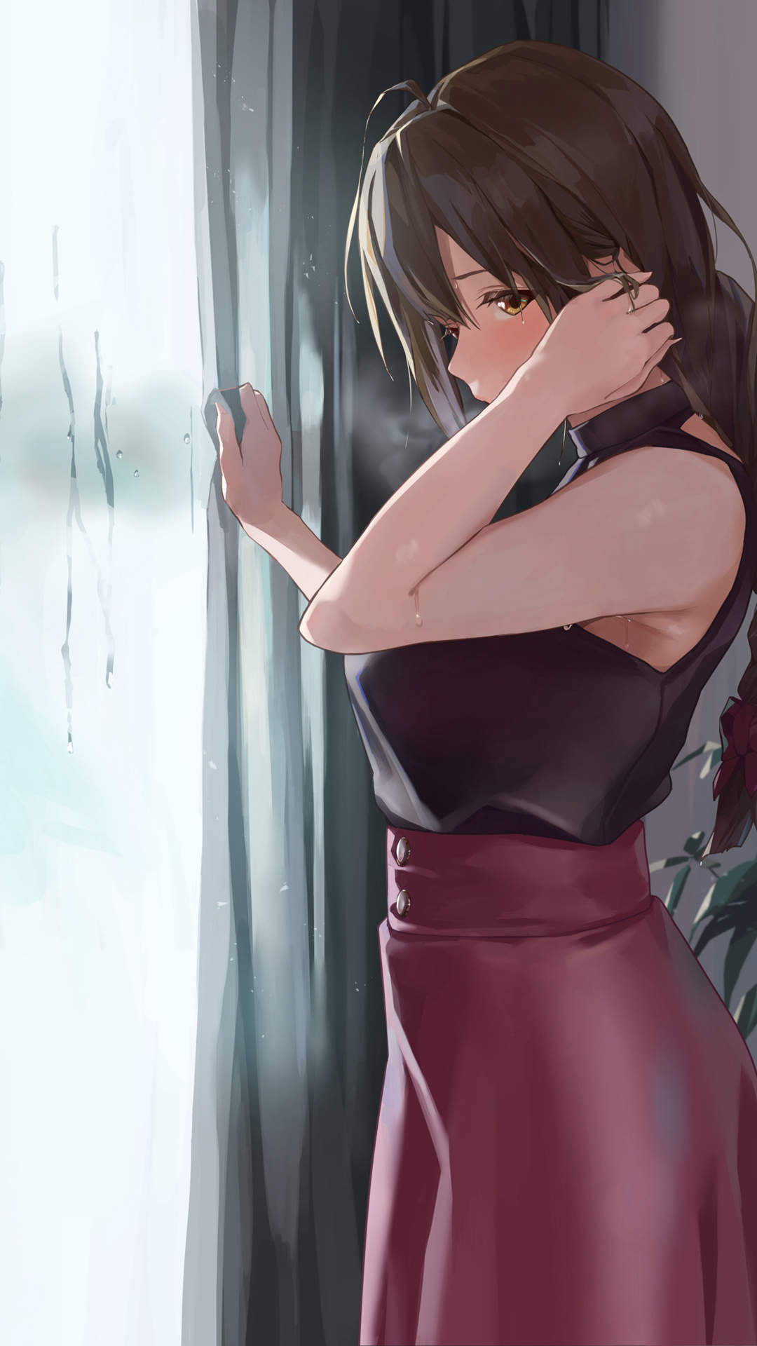 可爱萌系动漫美女手机壁纸图片