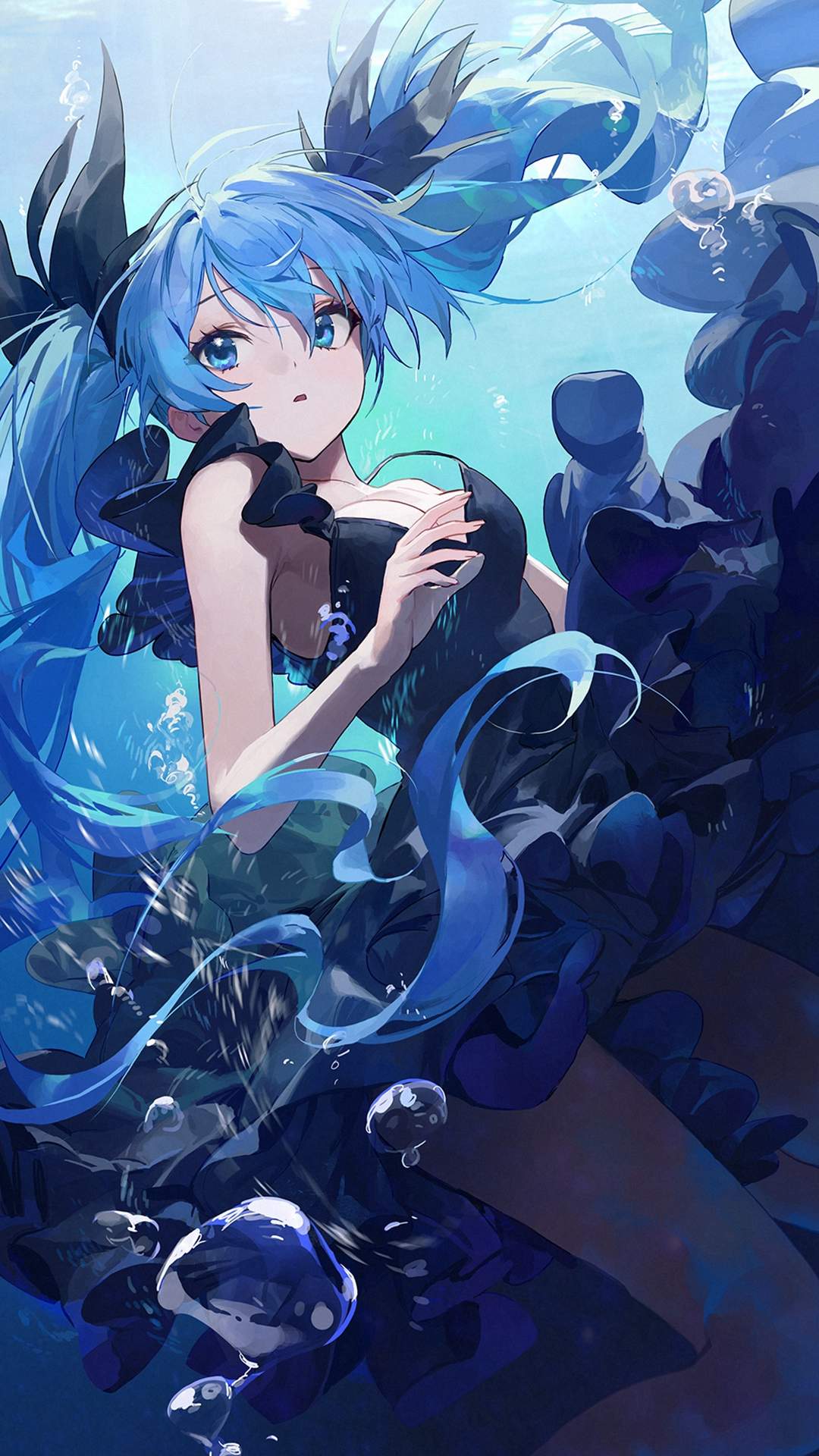 性感唯美动漫美女手机壁纸图片