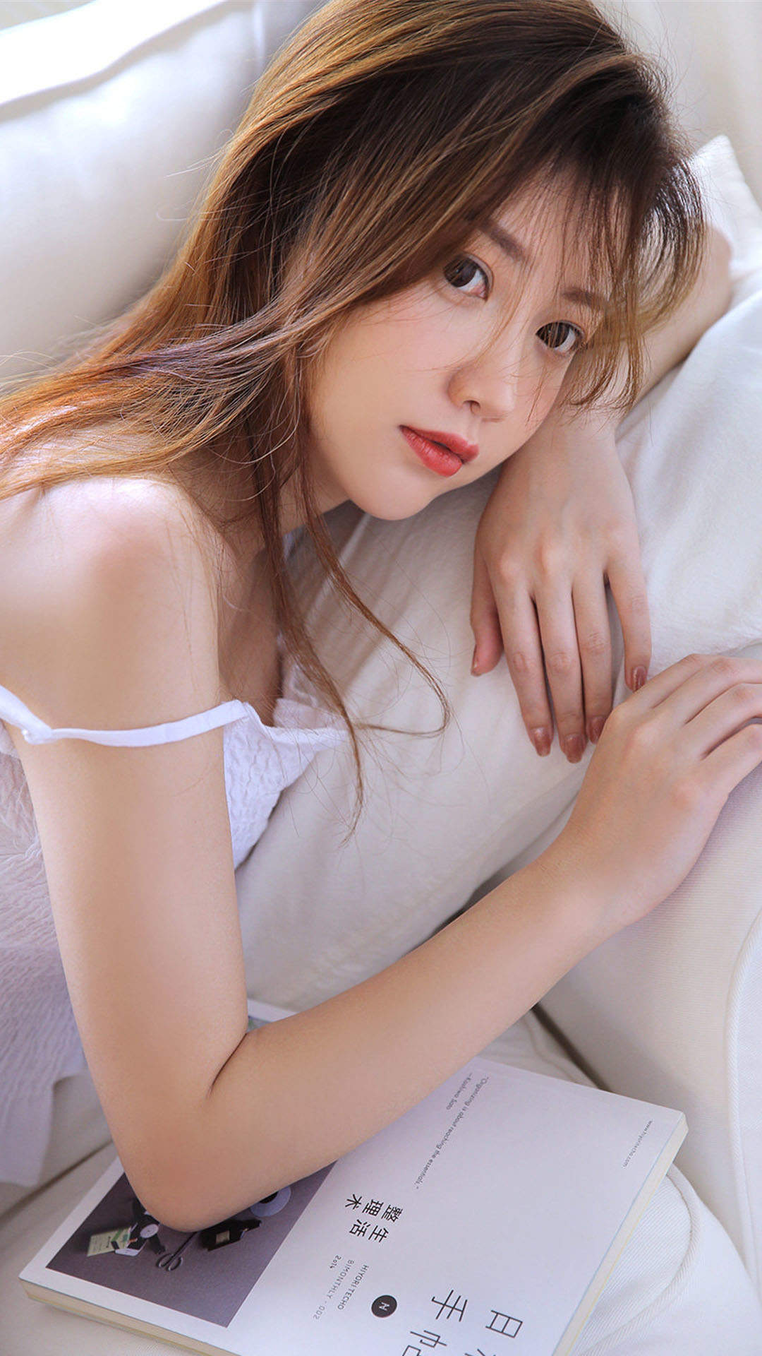 清纯可爱动漫美女手机壁纸图片