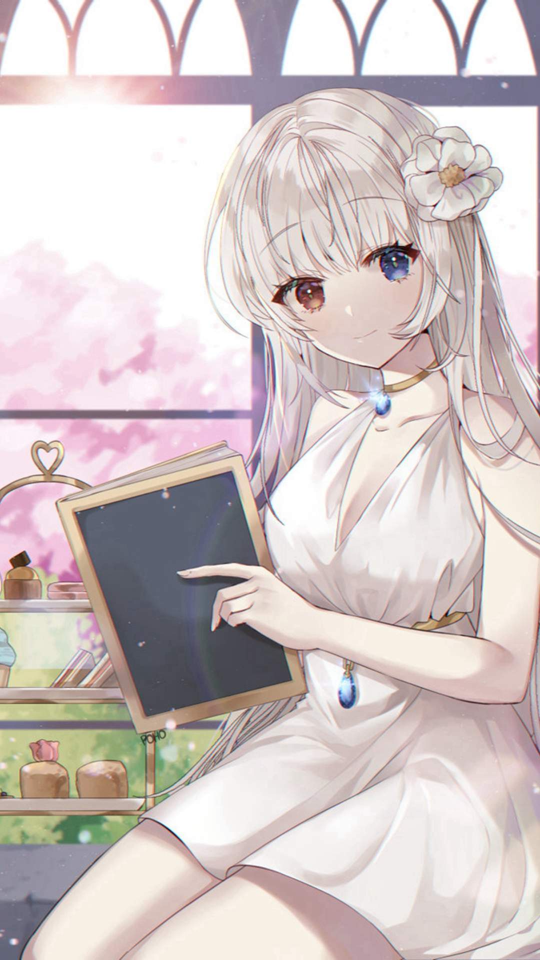清纯可爱动漫美女手机壁纸图片