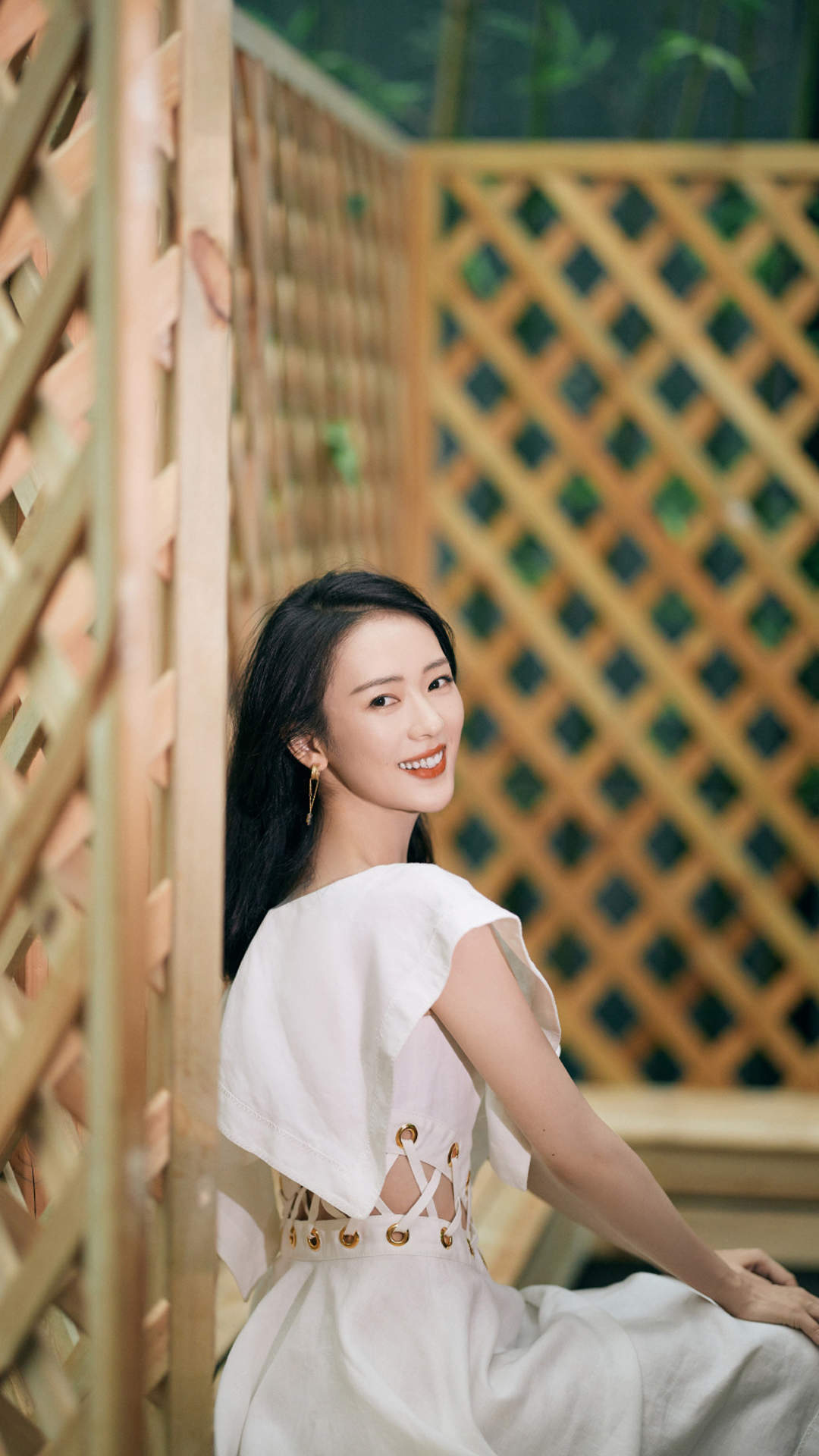 中国内地云南昆明女演员童瑶时尚写真电脑宽屏壁纸图片