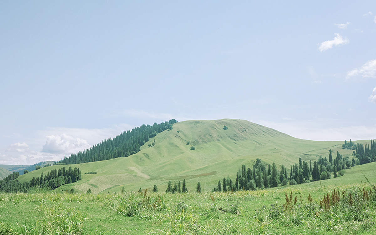 乌兰哈达火山风景高清桌面壁纸图片