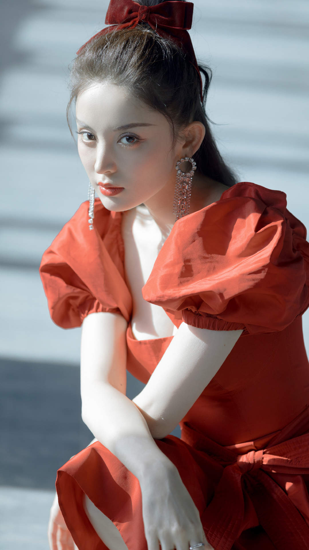 中国内地新疆乌鲁木齐市影视女演员古力娜扎微博之夜性感甜美写真图片图片