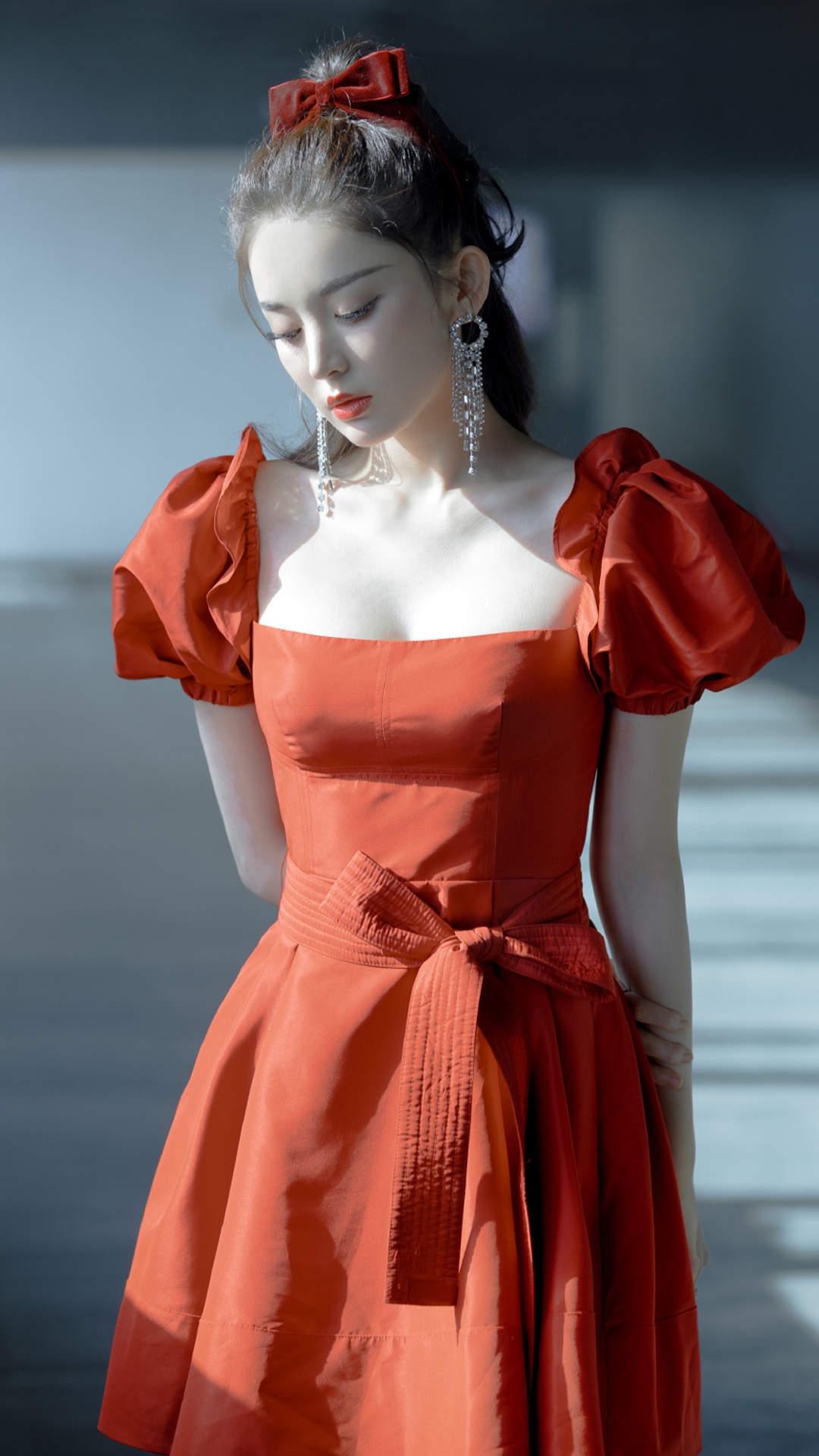 中国内地新疆乌鲁木齐市影视女演员古力娜扎微博之夜性感甜美写真图片图片