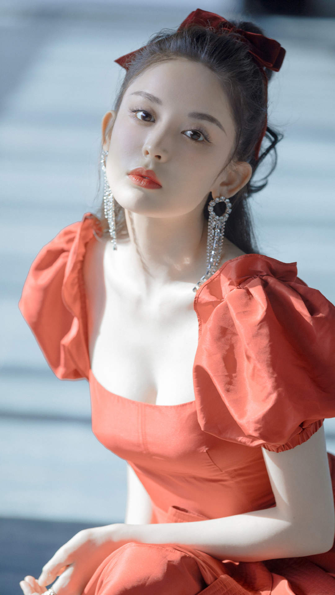 中国内地新疆乌鲁木齐市影视女演员古力娜扎微博之夜性感甜美写真图片图片