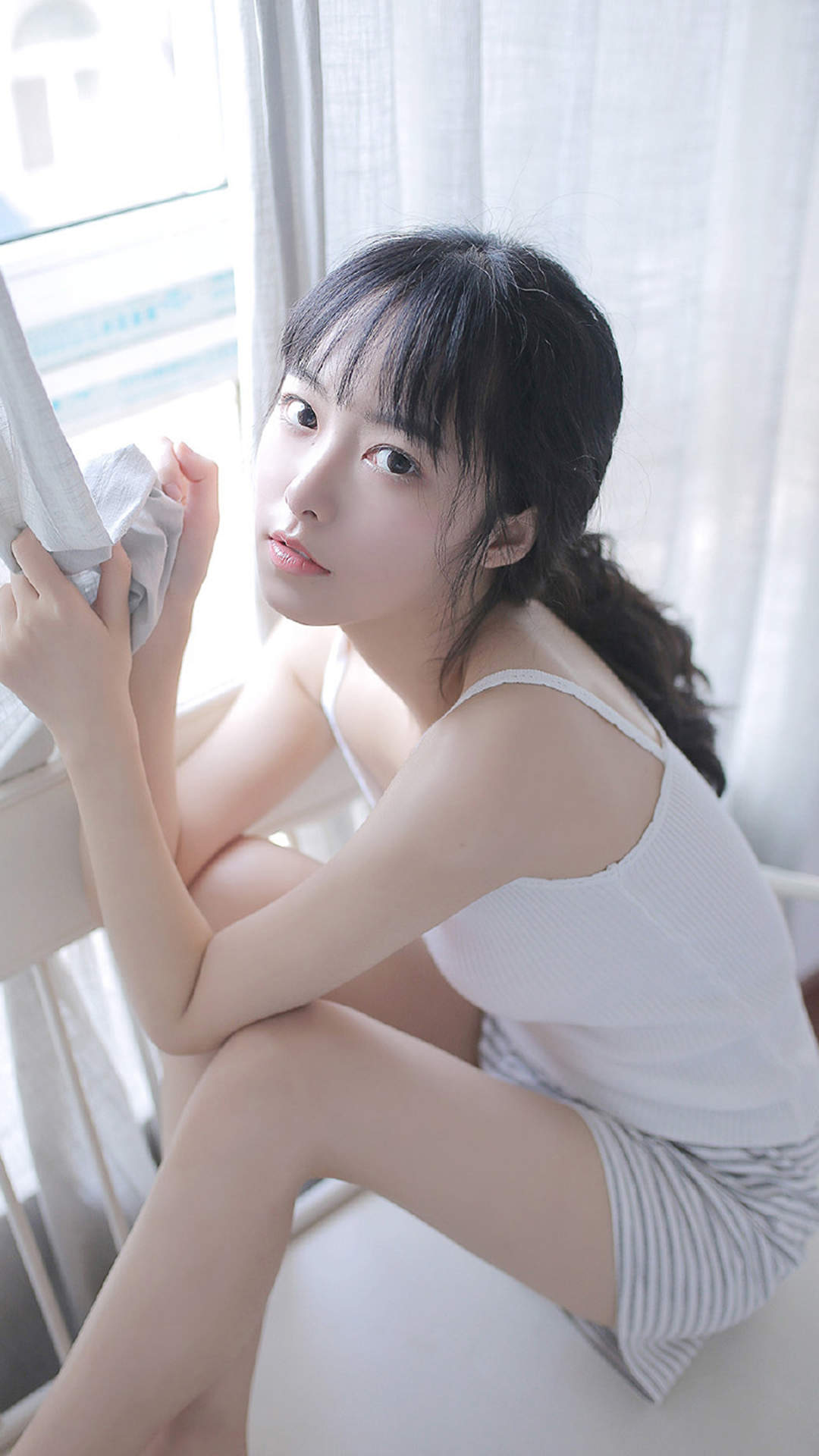 清纯可爱动漫美女手机壁纸图片