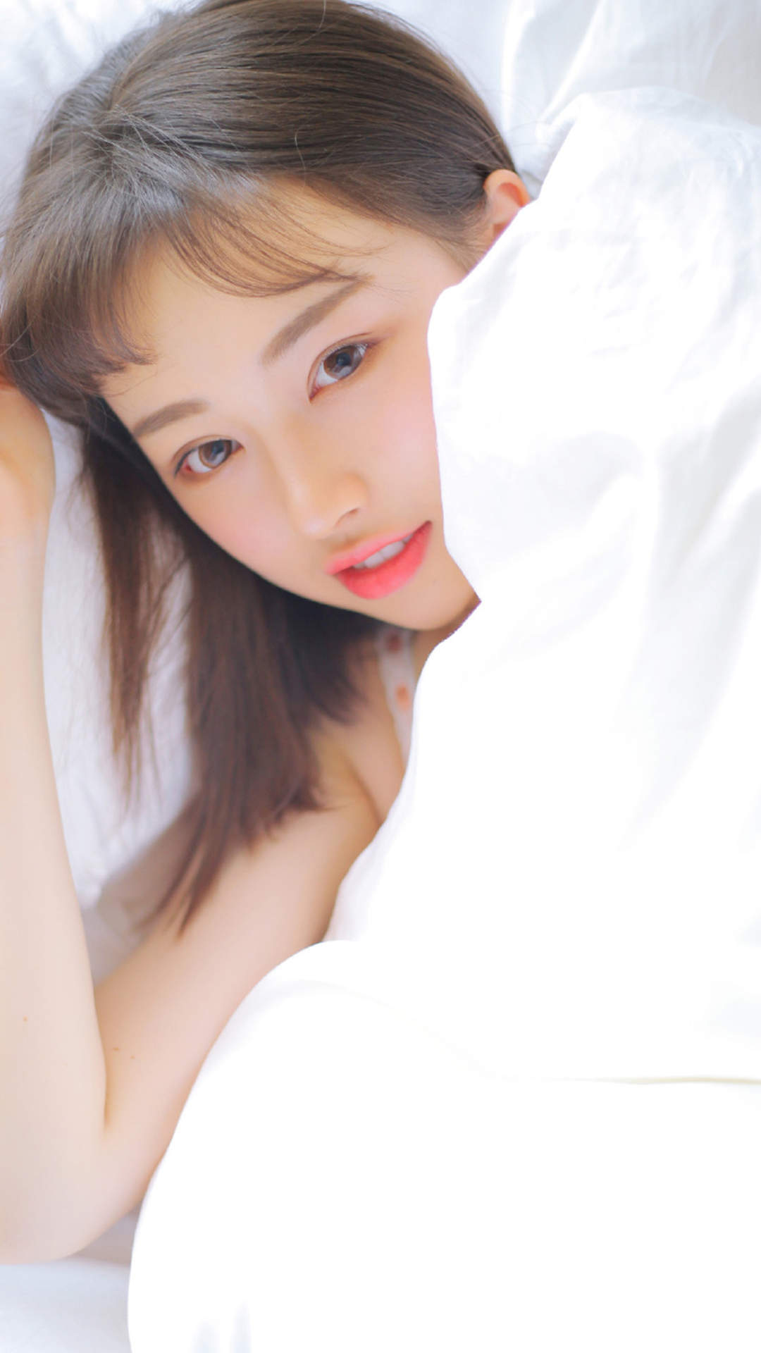 清纯可爱动漫美女手机壁纸图片