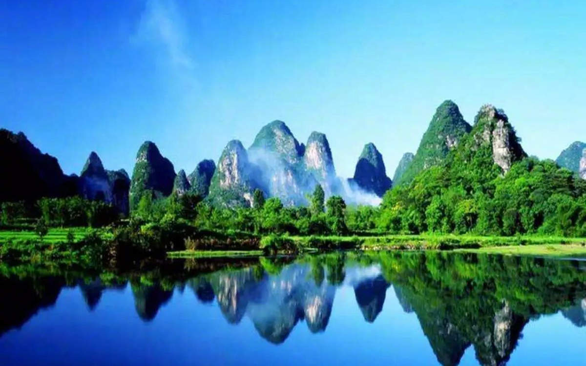 清新护眼自然风光图片图片