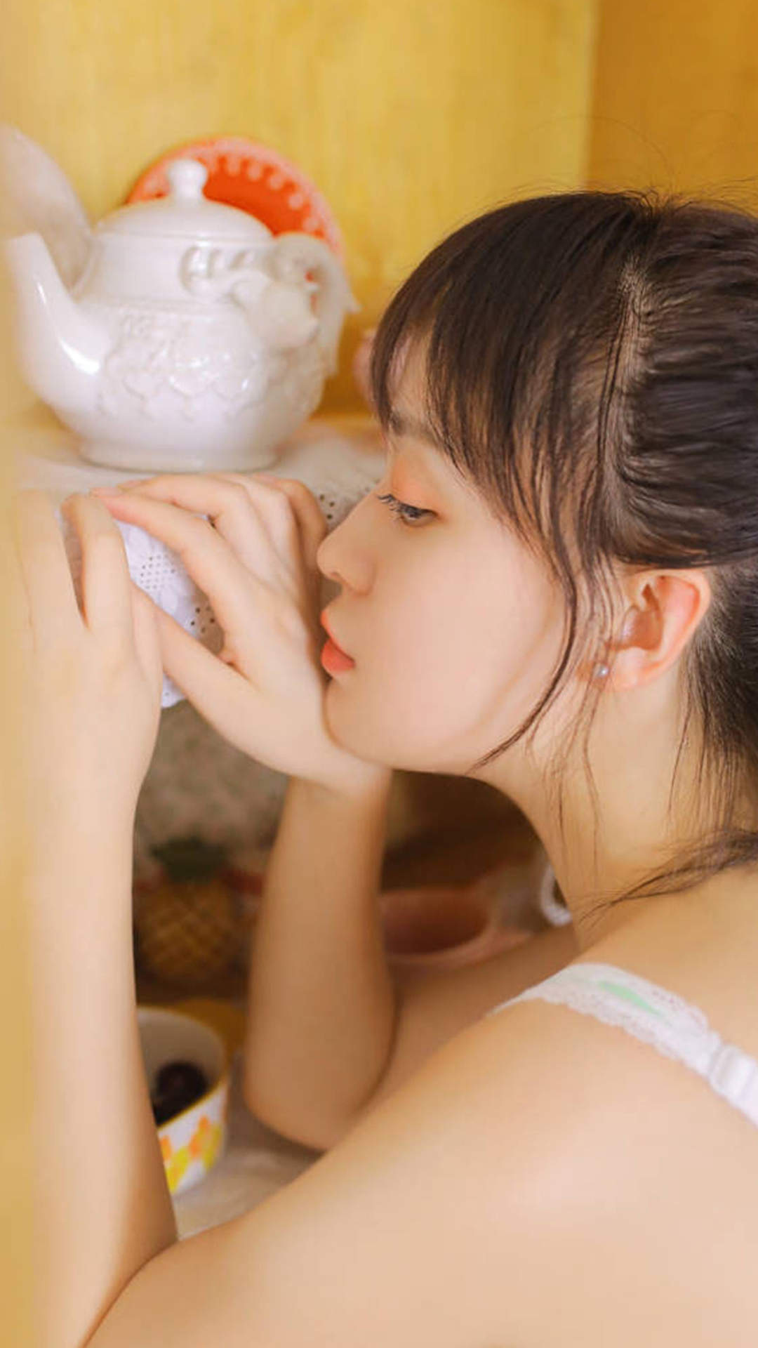 清纯可爱动漫美女手机壁纸图片