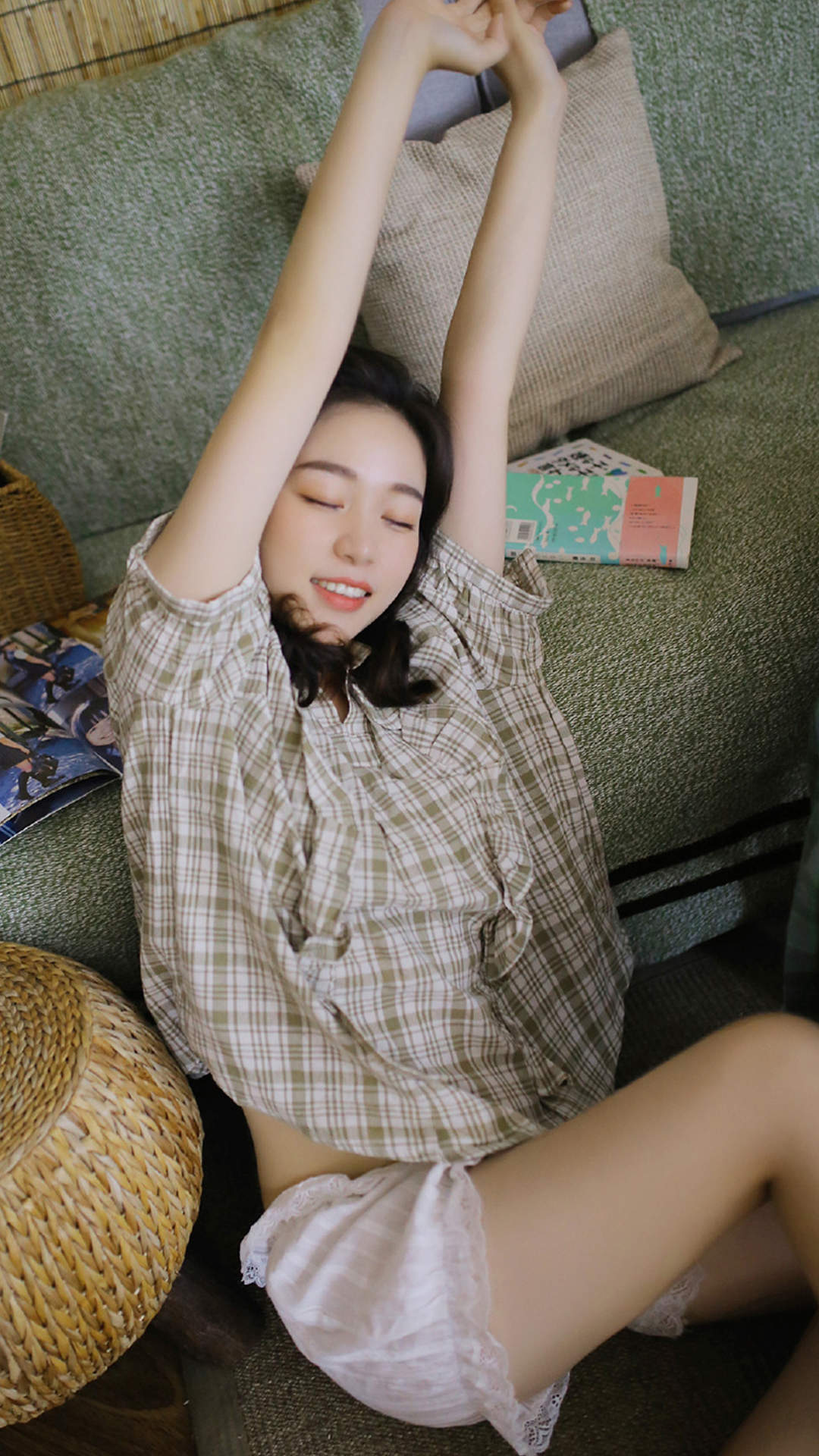 清纯可爱动漫美女手机壁纸图片