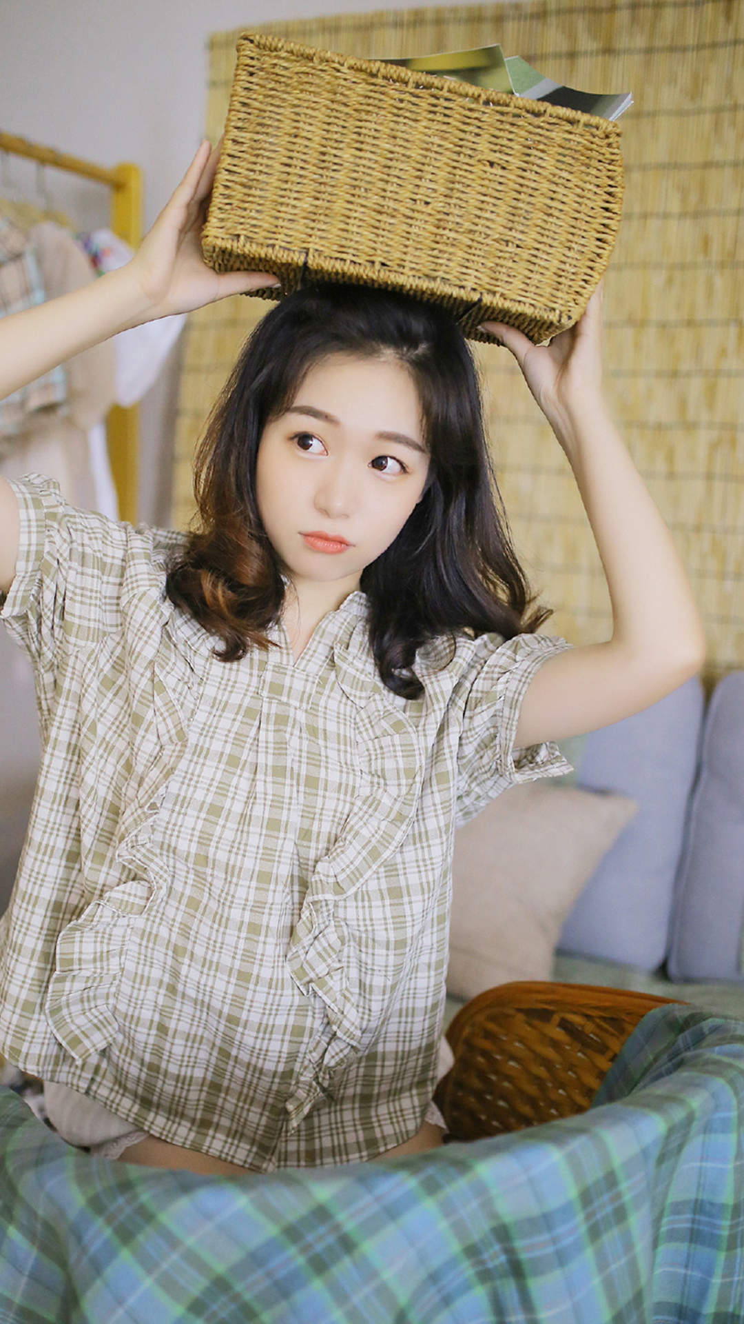 清纯可爱动漫美女手机壁纸图片
