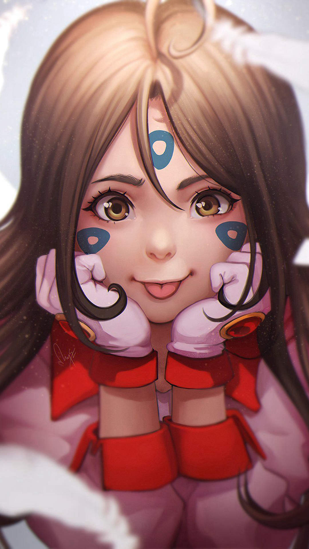 性感唯美动漫美女手机壁纸图片