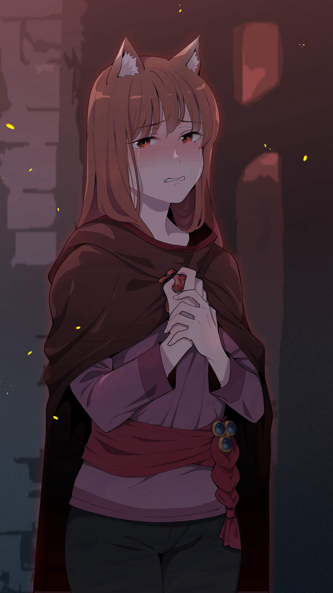 清纯可爱动漫美女手机壁纸图片