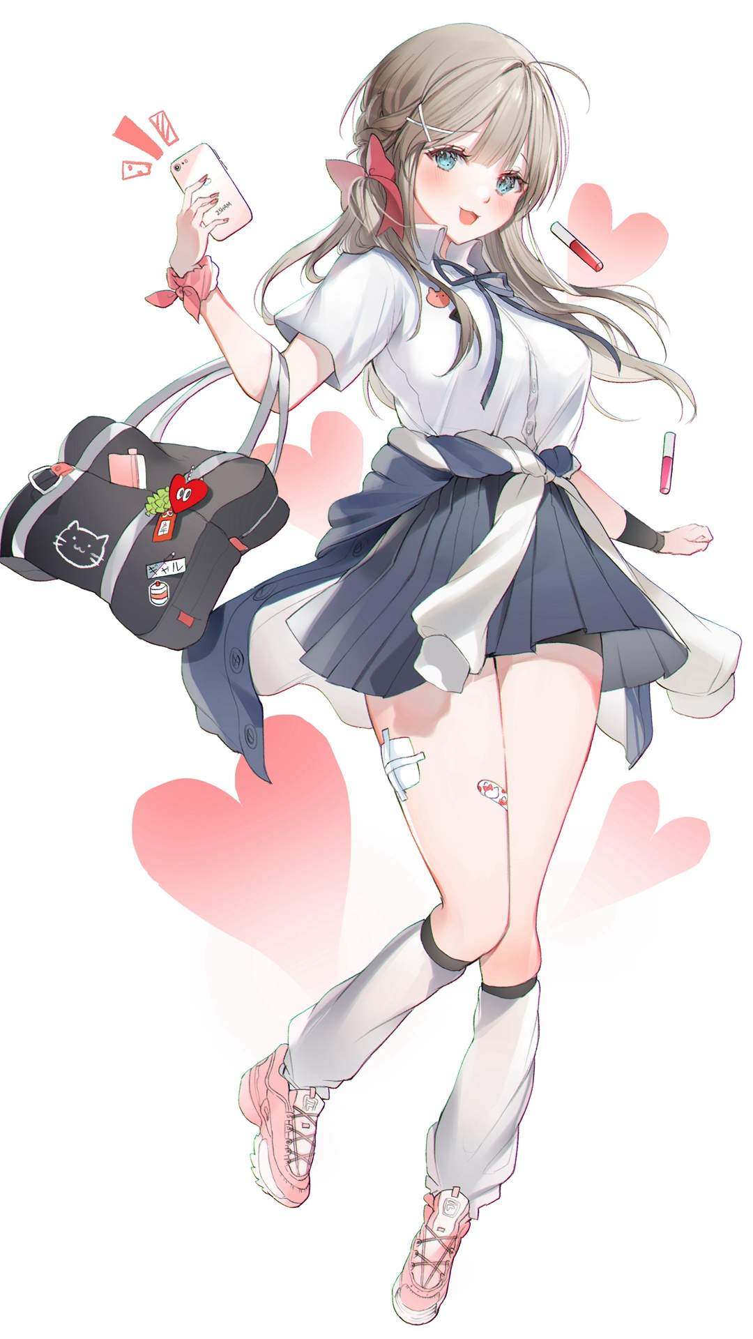 清纯可爱动漫美女手机壁纸图片