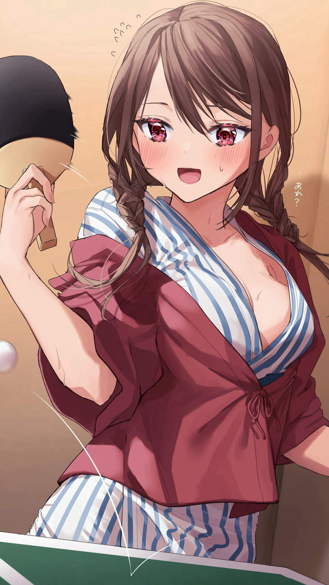 萌系俏皮动漫美女手机壁纸图片