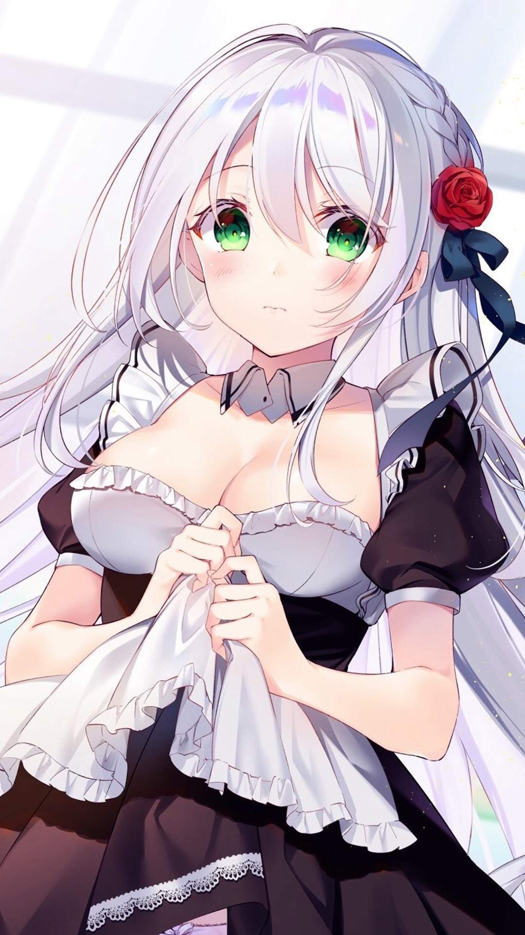 清纯可爱动漫美女手机壁纸图片