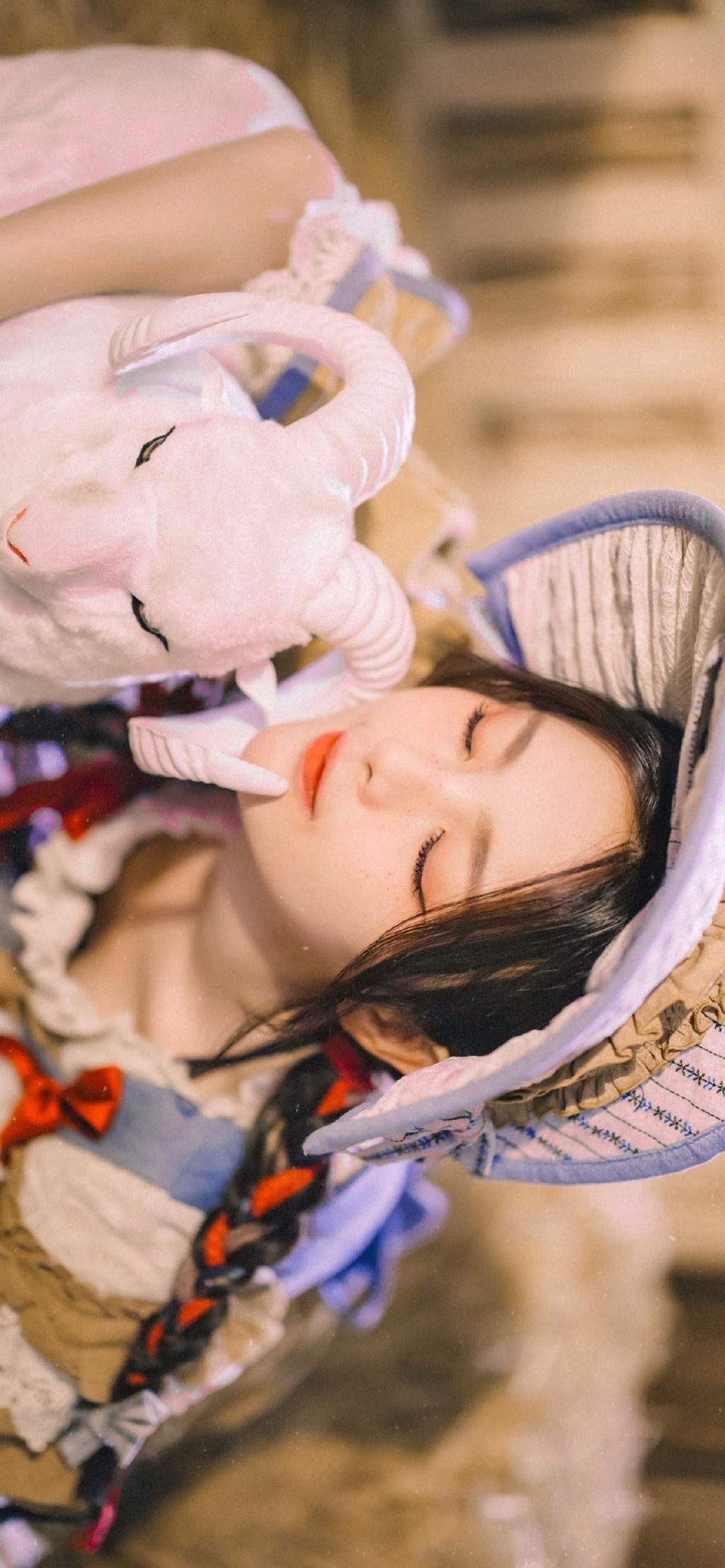 高清江苏女星杨超越双马尾可爱少女感写真图片图片