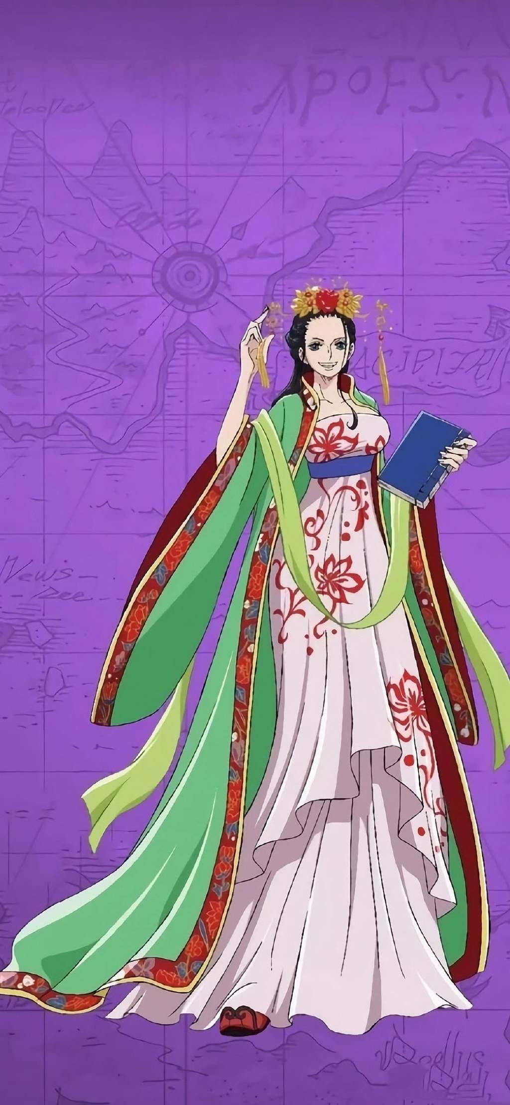 海贼王卡通形象插画高清手机壁纸 ​​​​图片