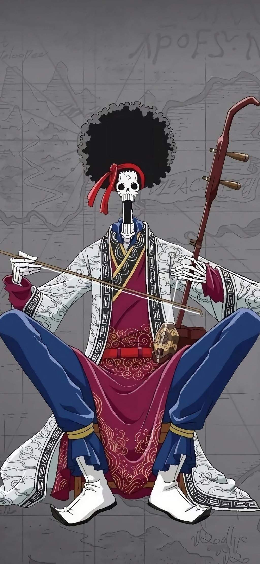 海贼王动漫人物插画高清手机壁纸图片
