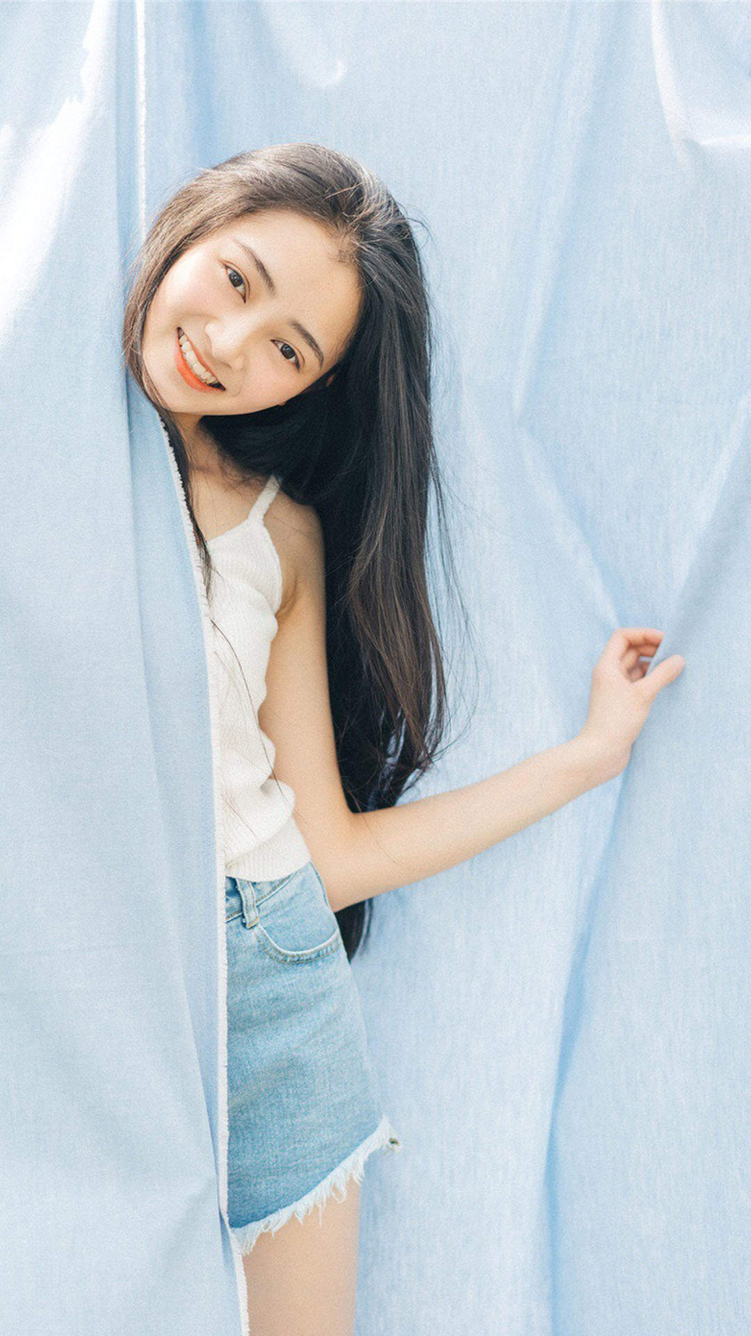清纯可爱动漫美女手机壁纸图片