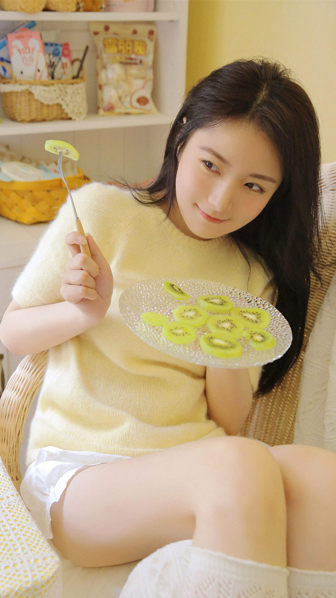 清纯可爱动漫美女手机壁纸图片