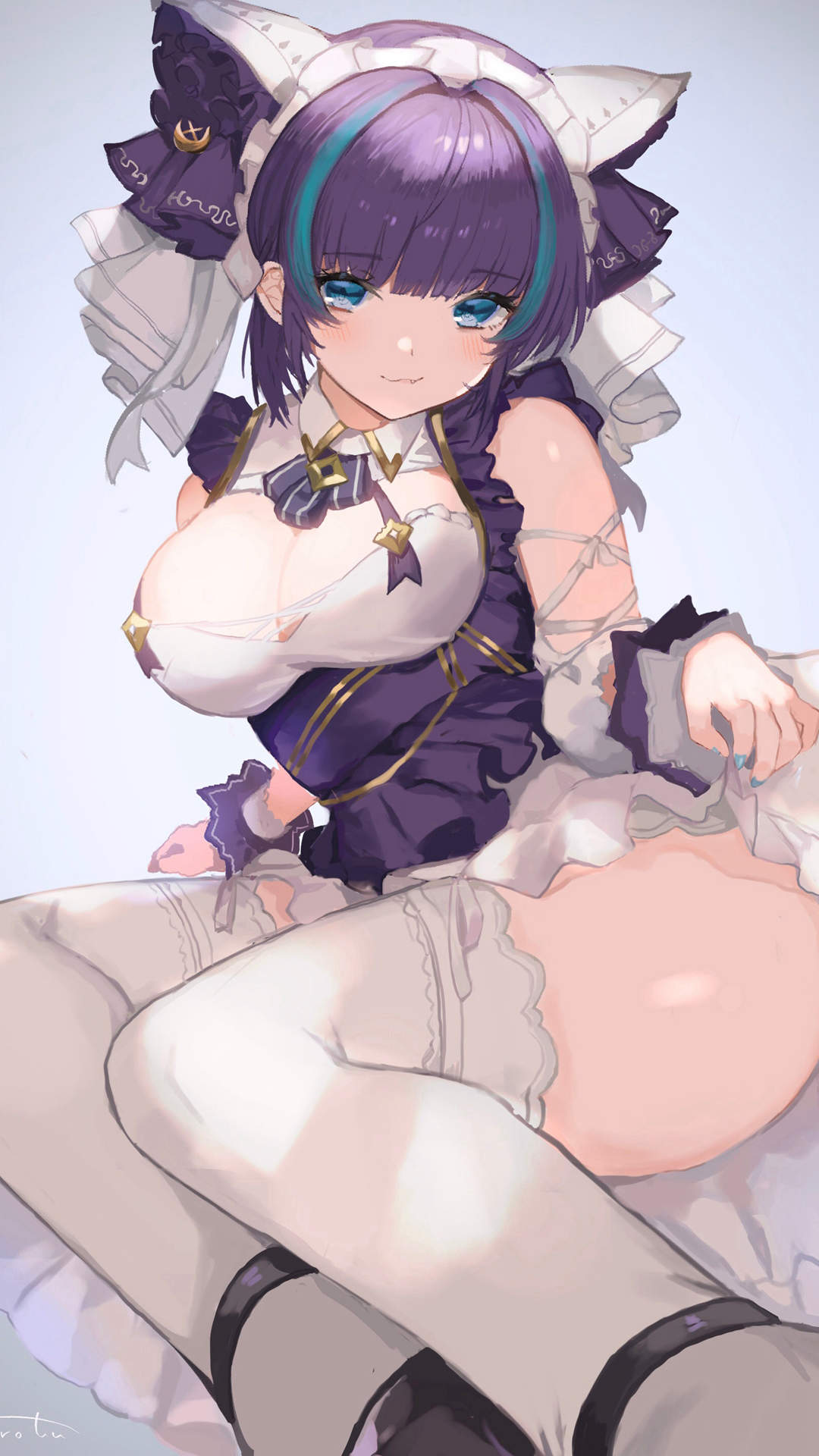性感唯美动漫美女手机壁纸图片