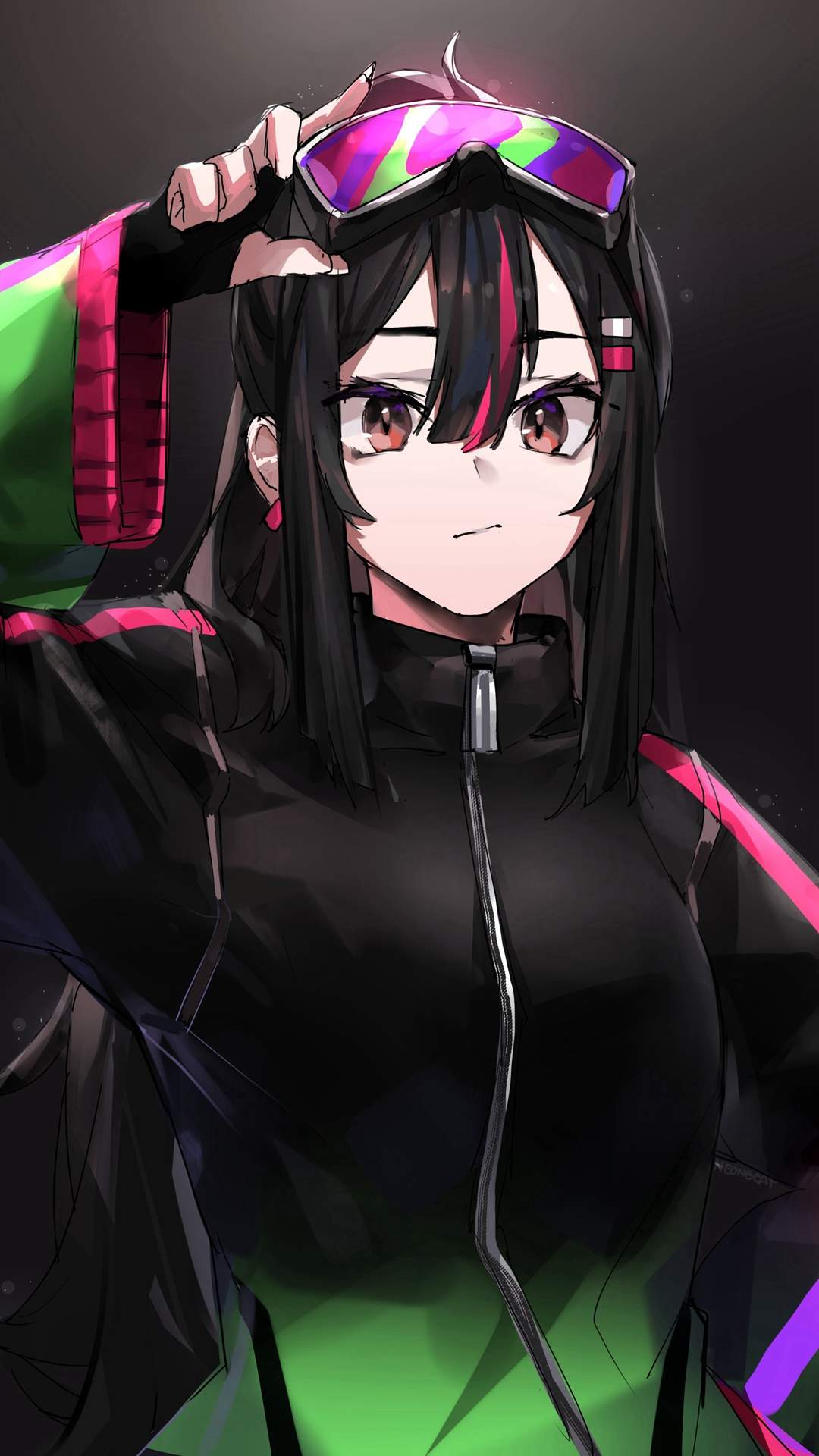 清纯可爱动漫美女手机壁纸图片